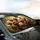 Happy Diverse Goldendoodle Labradoodle Dogs Natural Landscape - Pet Lover Auto Decor Car Sunshade - 6