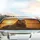 Majestic Lion Golden Savanna Sunset High Contrast - Wildlife Lover Gift Car Sunshade - 5