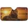 Majestic Lion Golden Savanna Sunset High Contrast - Wildlife Lover Gift Car Sunshade - 3