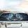 Doberman Sphynx Cat Steering Wheel Lightning - Adventure Lover Travel Essentials Car Sunshade - 5
