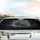 Highly Detailed Snarling Black White Jaguars Fangs Bared - Wildlife Lover Gift Car Sunshade - 5