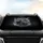 Highly Detailed Snarling Black White Jaguars Fangs Bared - Wildlife Lover Gift Car Sunshade - 4