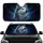 Majestic Siberian Husky Blue Eyes Aurora Night - Wildlife Lover Gift Car Sunshade - 1