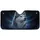 Majestic Siberian Husky Blue Eyes Aurora Night - Wildlife Lover Gift Car Sunshade - 3