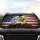 Bald Eagle American Flag - Independence Day Gift for Veterans Car Sunshade - 4