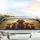Poodle Family Road Trip Sunset - Dog Lover Travel Essentials Gift Car Sunshade - 5