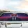 Anthropomorphic Fox Business Suit Synthwave Cosmic Grid - Retro Futuristic Decor Gift Car Sunshade - 5