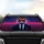 Anthropomorphic Fox Business Suit Synthwave Cosmic Grid - Retro Futuristic Decor Gift Car Sunshade - 4