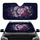 Lavender Coral Magenta Blossoms Berry Clusters Botanical Fronds - Travel Essentials Car Sunshade - 1