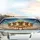 Fluffy Yellow Ducklings Sunglasses Bow Ties Golden Blue Sky - Vehicle Decor Gift for Wildlife Lovers Car Sunshade - 5