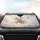Woman Riding White Horse Mystical Birds - Fantasy Lover Gift Car Sunshade - 4