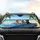 Three Dogs Vintage Convertible Car Tropical Beach - Summer Travel Essentials Car Sunshade - 4
