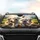 Fluffy Bichon Frise Dogs Green Hills Blue Sky Road Trip Adventure - Dog Lover Gift Car Sunshade - 4
