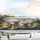 Fluffy Bichon Frise Dogs Green Hills Blue Sky Road Trip Adventure - Dog Lover Gift Car Sunshade - 5