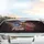 Waving Puerto Rico Flag Golden Coquí Frog Volcanic Mist - Island Heritage Pride Gift Car Sunshade - 5