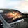 Wooden Cross Holy Bible Sunset Mountains - Spiritual Inspiration Gift Car Sunshade - 6
