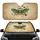 Majestic Moth Dragonfly Wildflowers - Wildlife Lover Gift Car Sunshade - 1