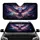 Owl Outstretched Wings Gnarled Branch Glowing Orbs - Fantasy Art Lover Gift Car Sunshade - 1