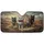 Five Adventuring Cats Navigational Map Mountain Vista - Adventure Travel Gift Car Sunshade - 3