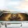 Majestic Golden Lion Black Cat Lyotta - Wildlife Lover Car Decor Gift Car Sunshade - 5