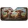 Smiling Cows Driving Car - Road Trip Essentials Cow Lover Gift Car Sunshade - 3