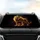 Powerful Lion Golden Energy Aura - Wildlife Lover Car Interior Decor Car Sunshade - 4