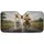 White Dog Poodle Golden Retriever Road Trip Adventure - Dog Lover Travel Gift Car Sunshade - 3