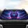Psychedelic Cosmic Owl Mandala Nebula Stardust - Boho Lifestyle Gift for Art Lovers Car Sunshade - 4