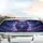 Psychedelic Cosmic Owl Mandala Nebula Stardust - Boho Lifestyle Gift for Art Lovers Car Sunshade - 5