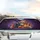 Black Cat Sombrero Sugar Skull Guitar - Dia de los Muertos Celebration Decor for Cat Lover Car Sunshade - 5