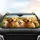 Joyful Golden Retriever Puppies Pastoral Landscape - Dog Lover Gift Car Sunshade - 4