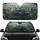 Blueberry Plants Ripe Blue Berries Delicate Flowers Lush Foliage - Nature Lover Gift Car Sunshade - 1