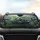 Blueberry Plants Ripe Blue Berries Delicate Flowers Lush Foliage - Nature Lover Gift Car Sunshade - 4