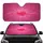 Fuchsia Pink Liquid Burst Trails Radial Streaks - Vehicle Decor Gift Car Sunshade - 1