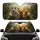 Joyful Husky Golden Retriever Dogs Forest Mountain Adventure - Wildlife Lover Gift Car Sunshade - 1