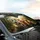 Joyful Husky Golden Retriever Dogs Forest Mountain Adventure - Wildlife Lover Gift Car Sunshade - 6
