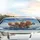 Fluffy Surprised Persian Cats Golden Eyes Bow Ties Sky Journey - Cat Lover Car Accessory Gift Car Sunshade - 5