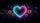 Glowing Hearts Ethereal Mist Light Trails Cosmic Dust Starlight - Luminous Car Decor Gift Car Sunshade - 7