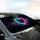 Glowing Hearts Ethereal Mist Light Trails Cosmic Dust Starlight - Luminous Car Decor Gift Car Sunshade - 6