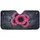 Pink Sunflowers Hummingbirds Dark Twilight Sky - Wildlife Lover Gift Car Sunshade - 3