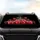 Glossy Red Cherry Clusters Velvety Black - Vibrant Vehicle Interior Decor for Fresh Fruit Lovers Car Sunshade - 4