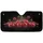 Glossy Red Cherry Clusters Velvety Black - Vibrant Vehicle Interior Decor for Fresh Fruit Lovers Car Sunshade - 3