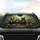 Cheerful French Bulldogs Suits Sunglasses Garden Bench - Animal Lover Auto Decor Gift Car Sunshade - 4