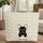 French Bulldog Head Paw Prints Bone - Dog Lover Everyday Carry Gift Quilted Tote Bag - 1