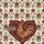 Ornate Rooster Heart Folk Art Floral Vine Sign Your Name - Rustic Farmhouse Gift Quilted Tote Bag - 7