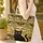 Black Cat Yellow Eyes Scrollwork Filigree - Thoughtful Cat Lover Gift Quilted Tote Bag - 4