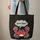 Cheerful Cartoon Crab Personalized Name - Beach Lover Travel Gift Quilted Tote Bag - 6