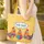 Googly Eye Patchwork Chickens Cloud Speech Bubble - Farm Animal Lover Gift Quilted Tote Bag - 4