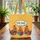 Googly Eye Patchwork Chickens Cloud Speech Bubble - Farm Animal Lover Gift Quilted Tote Bag - 3