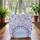 Bohemian Folk Art Paisley Floral Diamond Scalloped Medallion - Everyday Boho Lifestyle Gift Quilted Tote Bag - 3